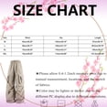 thumbnail image 3 of vigerkar Women Parachute Pants Loose Lightweight Drawstring Waist Hop Cargo Pants (Light Gray, M), 3 of 6