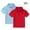 Red, variant on Piuwrlz Yellow polo Shirt Boys School Uniform T-Shirt Round Neck School Uniform T Shirt Yellow Size 1 Year