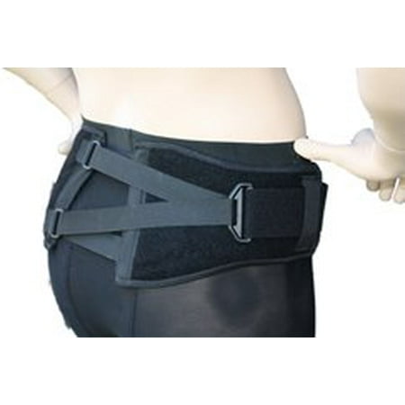 Sacroiliac SI Support Belt With Easy Pull Closure