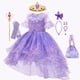 thumbnail image 1 of Disney Girls Encanto disfraz princesa Isabella vestido encanto para niños Halloween Cosplay carnaval cumpleaños fiesta Navidad ropa 9-10T (etiqueta 150) Gao Jinjia LED, 1 of 2
