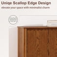 thumbnail image 3 of LKTART 31.5" Sideboard Buffet Cabinet with Storage, Modern Accent Cabinet with 2 Doors & Adjustable Shelves, Small Buffet Cabinet for Living Room, Kitchen, Hallway, 3 of 10