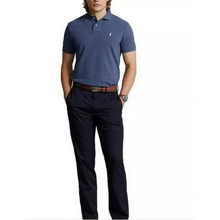 Polo Ralph Lauren Men's Golf Tailored-Fit Cotton Stretch Chino, Navy, 32x30