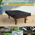 thumbnail image 6 of Waterproof Pool Table Cover Oxford Cloth With PVC Coating Waterproof And Silver Coated For Outdoor  Table Cover Drawstring Design Lightweight Black, 6 of 6