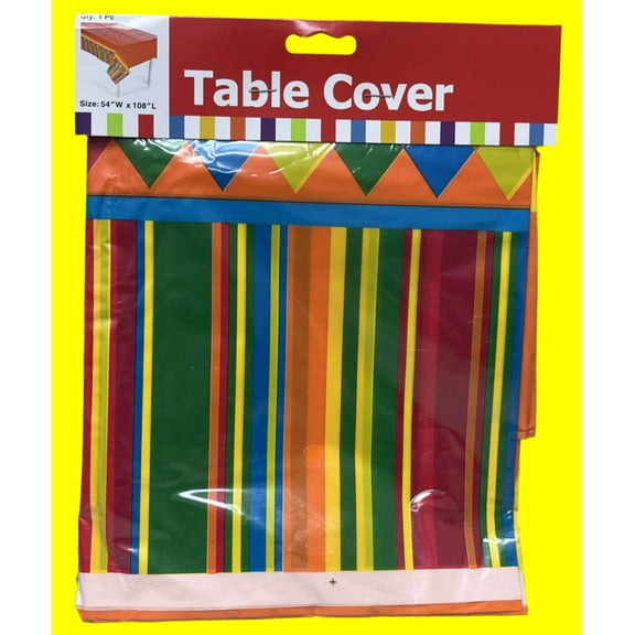 Fiesta Party Tablecover - Party Supplies - 1 Piece