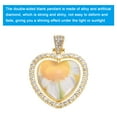 thumbnail image 5 of Uxcell Rhinestone Pendant Trays, 8 Set Double Sided 8pcs Glass Dome 16pcs, 5 of 6