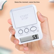 Homelife Learning Timer for Studying Countdown Date Timer Beep Light Timer Clock Multi-Function Electronic Clock Timers Cute Digital Timer for Gym Break Time Cooking Meeting