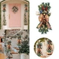 CENSENFA Clearance Sales Christmas Artificial Swags Xmas The Cordless