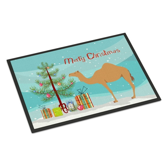 Carolines Treasures BB9184JMAT Arabian Camel Dromedary Christmas Indoor or Outdoor Mat, 24 x 36 in.