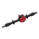 thumbnail image 5 of Eje de transmisión de puente trasero de metal para WPL D12 RC, accesorios de actualización (negro y rojo), 5 of 14