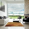 thumbnail image 6 of Ahgly Company Indoor Rectangle Patterned Saffron Red Area Rugs, 2' x 5', 6 of 6