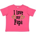 thumbnail image 3 of Inktastic I Love My Papa Hearts Boys or Girls Toddler T-Shirt, 3 of 5