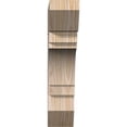 thumbnail image 2 of Ekena Millwork 3 1/2"W x 16"D x 16"H Merced Slat Smooth Bracket, Douglas Fir, 2 of 4
