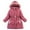 Watermelon Red, variant on Baby Girls Winter Coat,Little Boys Girls Puffer Coat Mid-length Hooded Jacket Zipper Up Down Coats For Kids Boys Winter Jacket Warm Thick Clothes