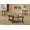 Brown 17, variant on 3 Piece Coffee Table Set with Metal Frame and Wood Shelves, Living Room Table Set with 2 End Tables, Brown Poplar Solid and Acacia Veneer, Rectangular Coffee Table 50W and 2 End Tables 22W