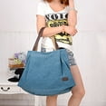 thumbnail image 6 of Canvas Tote bag women's school work travel and shopping, 6 of 6
