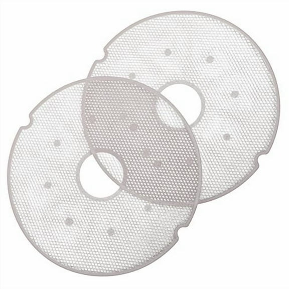 Nesco LM-2-6 Clean-A-Screen Tray for Dehydrators FD-28JX/FD-37/FD-60/FD-61/FD-61WHC/FD-75A and FD-75PR, Set of 2
