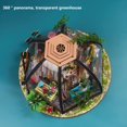 thumbnail image 3 of POINTERTECK DIY Miniature House Kit with LED Light Creative Dollhouse Model Kit with Furniture 3D Miniature Dollhouse Kit Mini Doll House Kit for Kids, 3 of 10