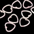 thumbnail image 4 of 10 Uds. Colgantes de abalorios de corazón dulce hueco acrílico para joyería DIY Color #8 Color 8 Hugo Colgante de los encantos, 4 of 10