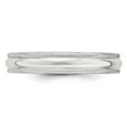 thumbnail image 3 of 14K White Gold 4mm Milgrain Band Ring Size 10, 3 of 7
