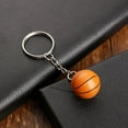 thumbnail image 1 of Llavero de baloncesto pequeño creativo y práctico, accesorio de regalo de cumpleaños para hombres, 1 of 6