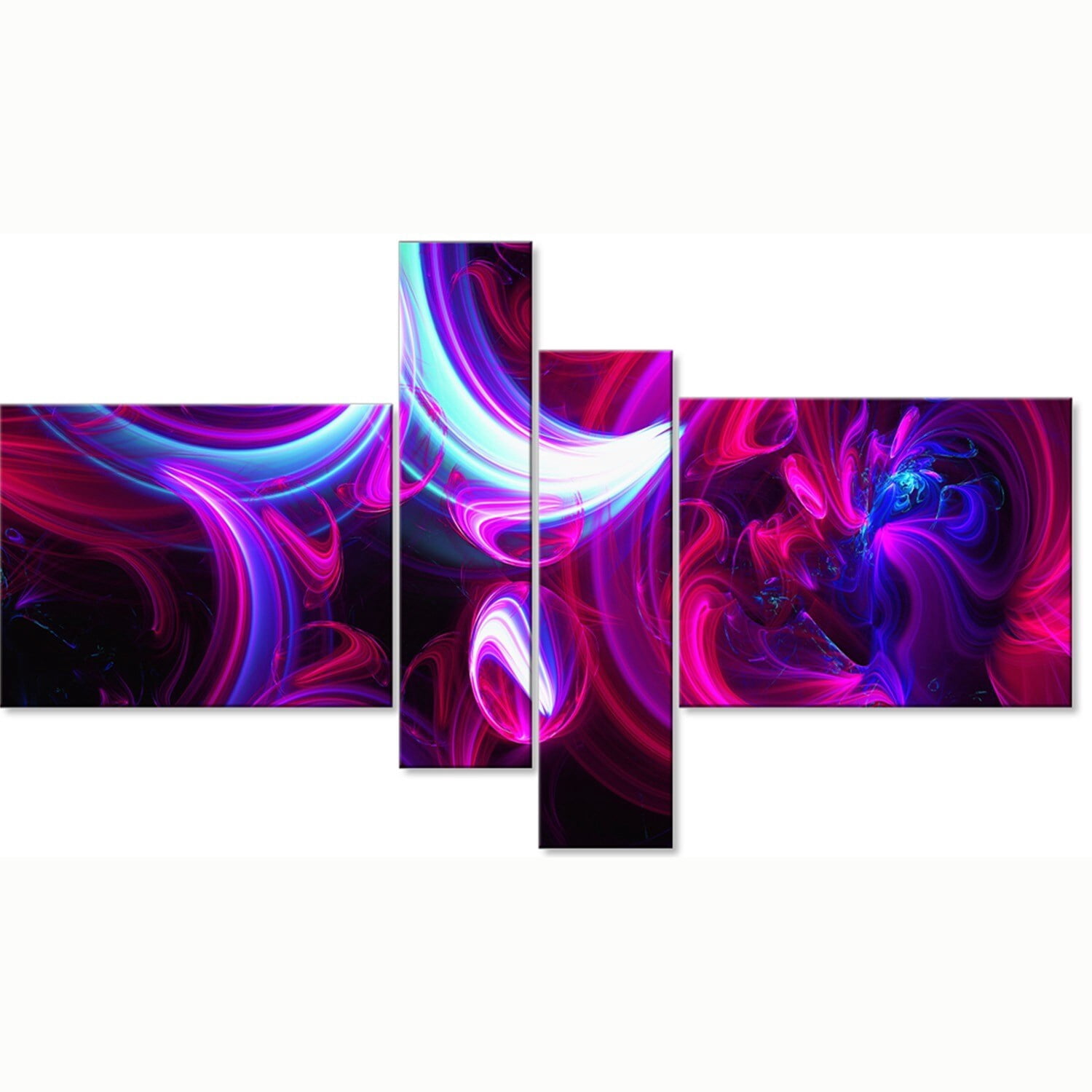 Design Art Purple Haze Graphic Art on Wrapped Canvas