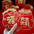 thumbnail image 3 of Milue 2024 Chinese Lunar New Year Red Packets Envelope Cartoon 3D Red Envelope Bag, 3 of 17