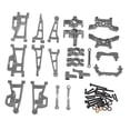 thumbnail image 1 of HILABEE 1/14 RC Car Upgrades Accessories Front and Rear Shock Tower for 14210 Trucks silver gray, 1 of 8