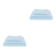 thumbnail image 2 of Juegos de toallas de baño Naiovety Toalla de baño súper Toalla de mano y toallita Verde claro 2piezas Azul claro 3 piezas S/M/L, 2 of 6