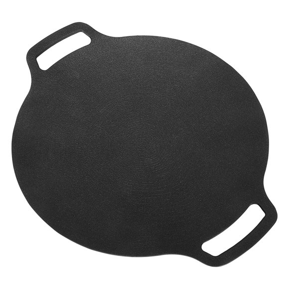 Camping Round Grill Pan,High Strength Aluminum Alloy 6 Layer Coating BBQ Round Griddle for Indoor Outdoor