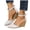 Beige, variant on YLYL Wedges Platform Sandals for Women 2026 Closed Toe Pointed Toe Ankle Strap Buckle Dressy Casual Summer Beach Shoes