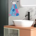 thumbnail image 4 of Toallas de mano de terciopelo coral con lazo de velcro de Blues Clues para cocina y baño, 4 of 6