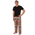 thumbnail image 2 of Garfield Comic Men's Odie Paneled Print Sleep Pajama Pants For Adults, 2 of 6