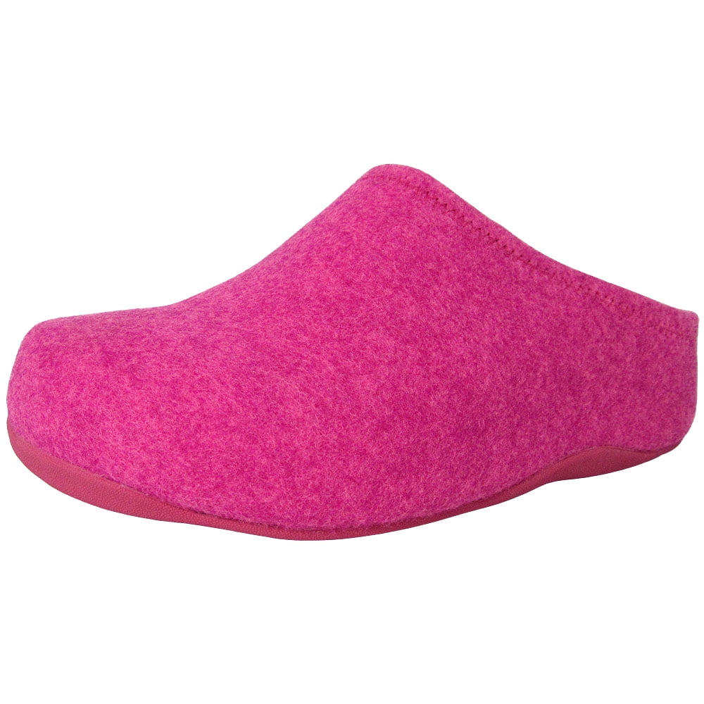 fitflop shuv cushy felt clog slippers