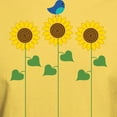 thumbnail image 3 of CafePress - Sunflower Garden Bird T Shirt - Light T-Shirt - CP, 3 of 4