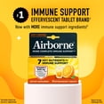 thumbnail image 5 of Airborne 1000mg Vitamin C Immune Support Effervescent Tablets, Zesty Orange Flavor, 10 Count, 5 of 11