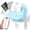 Blue, variant on Mini Thermal Printer Bluetooth No‑Ink Sticker Maker Portable Pocket Printer for Notes Kids Gift (Pink)