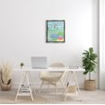 thumbnail image 2 of Stupell Industries Capri Beach Shore Umbrellas Graphic Art Luster Gray Floating Framed Canvas Print Wall Art, Design by Lil' Rue, 2 of 6