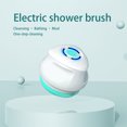 thumbnail image 4 of Bearachild Cepillo de baño eléctrico Mango largo Desmontable 360 ​​grados Giratorio Cuerpo Espalda Masaje Baño Spinning Masaje con 5 Electrodomésticos Violeta, 4 of 6