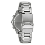 Bulova Mens Stainless Steel Chronograph Watch 98B344