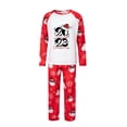 thumbnail image 5 of Penkiiy Family Christmas Pjs Matching Sets Baby Christmas Matching Jammies for Adults and Kids Holiday Xmas Sleepwear Set Red 3XL, 5 of 6