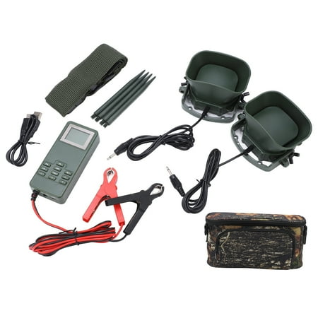 BK1522 Hunting Bird Caller Aluminum Alloy Waterproof Outdoor Birds Sound Player with Storage Bag 50W