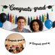 thumbnail image 1 of Cartel de «Felicidades, graduado» para graduación, ya montado, con diseño de birrete de cartulina, reutilizable para fiestas de graduación, fotomatón y decoración de aulas, 1 of 6