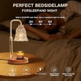 thumbnail image 1 of Candle Warmer Lamp With Timer And 4-Level Brightness Adjustment For Bedroom Or Office Use 50-Watt Bulb Not Included, 1 of 4