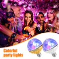 thumbnail image 1 of EIMELI E27 LED Party Bulb 6W Rotating Disco Light Bulb RGB Crystal Stage Bulb Color Changing LED Ball Lamp Bulb Party Stage Lights Bulb for Disco Birthday Party Club Bar Wedding, 1 of 10