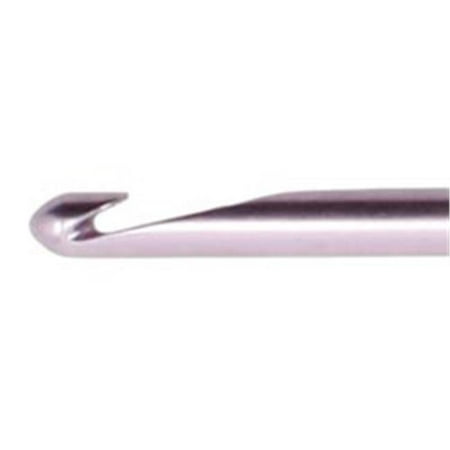 Crochet Lavender - 70710 Silvalume Aluminum Crochet Hook 5.5 in. -Size G 6 -Lavender