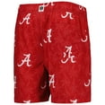 thumbnail image 3 of Youth Wes & Willy  Crimson Alabama Crimson Tide Palm Tree Swim Shorts, 3 of 3