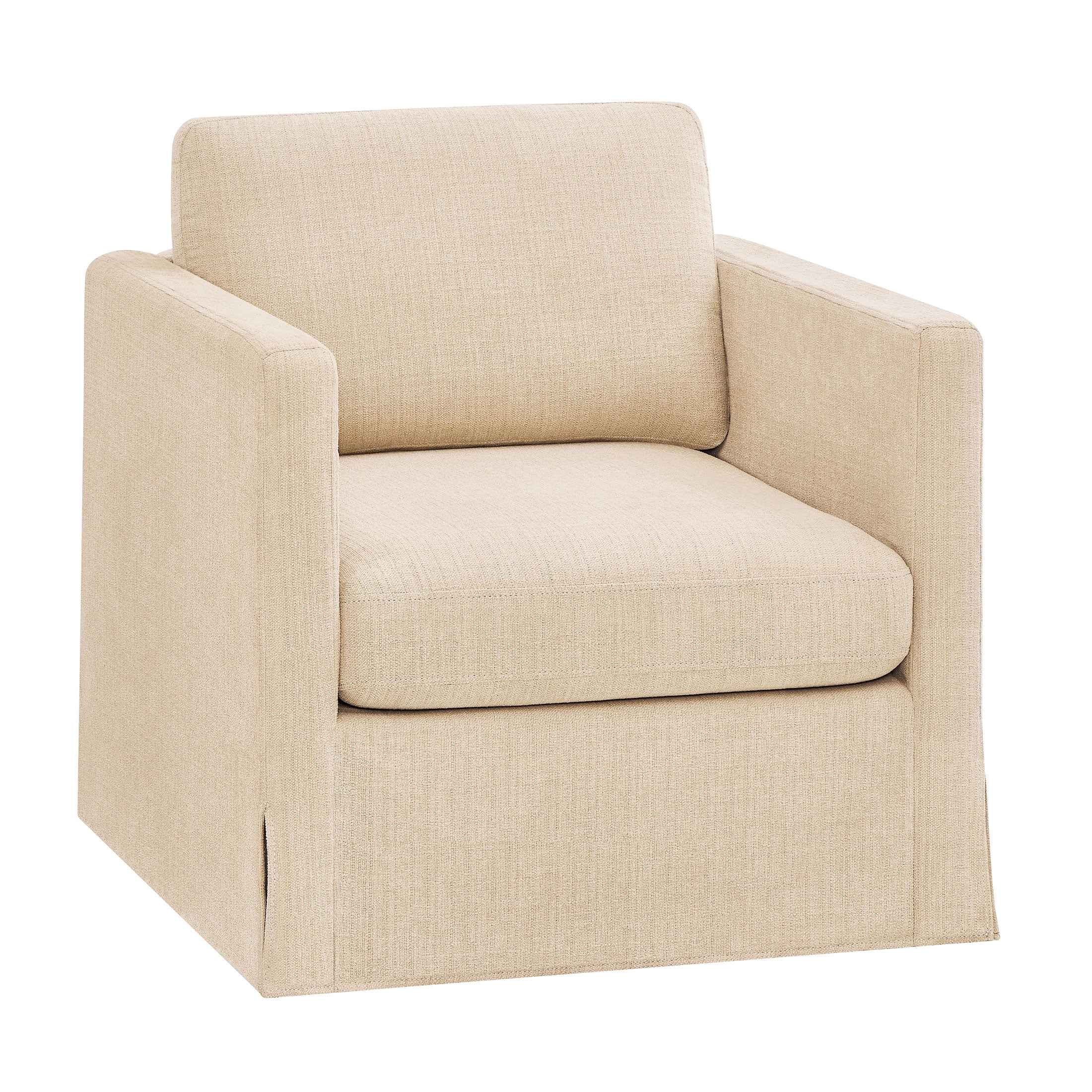 Better Homes & Gardens Waylen Swivel Accent Chair, Wheat