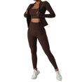 thumbnail image 1 of Set de entrenamiento MUMANAIXI sin costuras que absorbe la humedad para mujer, 1 of 2