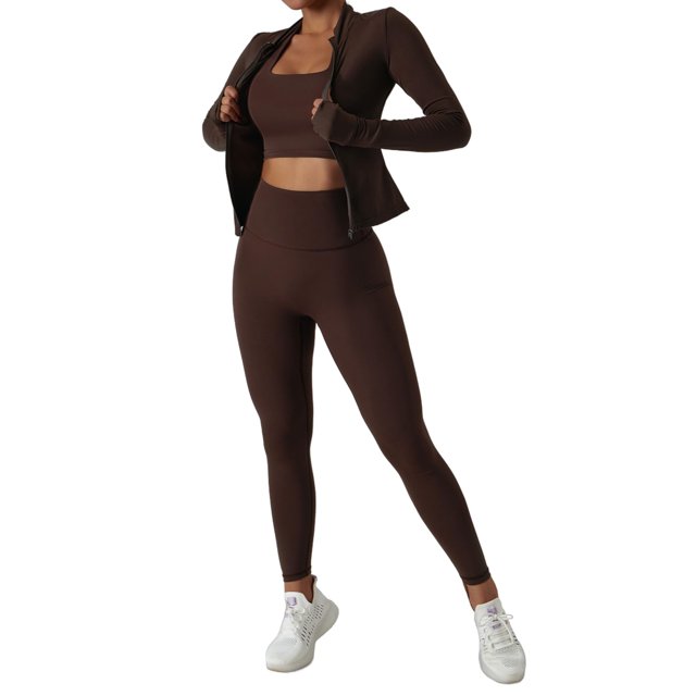 Set de entrenamiento MUMANAIXI sin costuras que absorbe la humedad para mujer