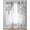 Black, variant on Sage Green Eucalyptus Leaves Sheer Curtains 84 Inch Length 2 Panels Set for Living Room/Bedroom, Spring Botanical Floral Kitchen Curtains Grommet Semi-Sheer Curtains Window Treatments 42"x84"x2
